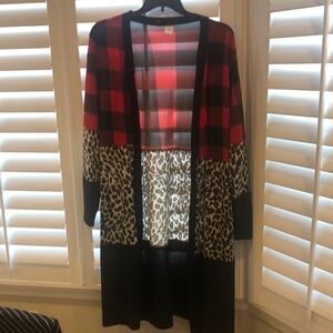 Cute plus size duster